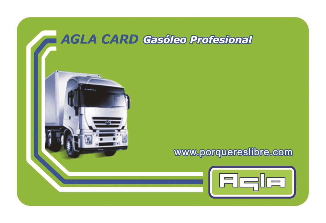 Tarjeta AGLA CARD Gasóleo Profesional